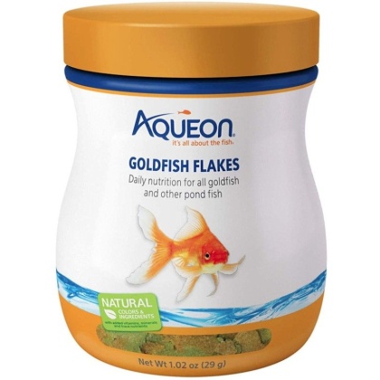 Aqueon Goldfish Flakes - 1.02 oz