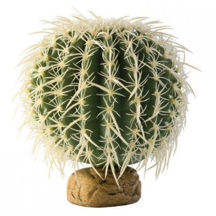 Exo-Terra Desert Barrel Cactus Terrarium Plant - Large - 1 Pack