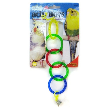 JW Insight Olympic Rings Bird Toy - Olympic Rings Bird Toy