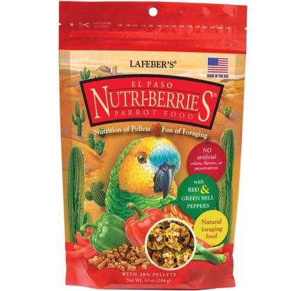 Lafeber El Paso Nutri-Berries Parrot Food - 10 oz