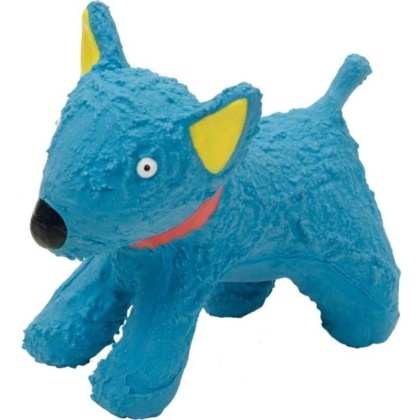 Li'l Pals Latex Blue Dog Toy - 1 count