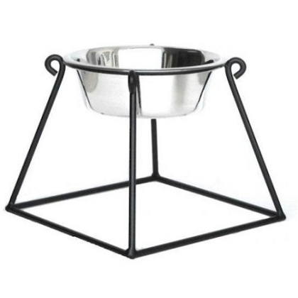 Pyramid Elevated Dog Feeder - Small