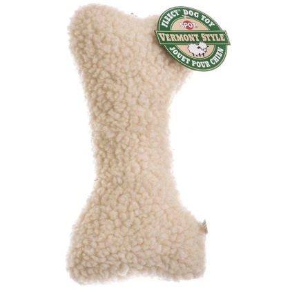 Spot Vermont Style Fleecy Bone Shaped Dog Toy - 12\