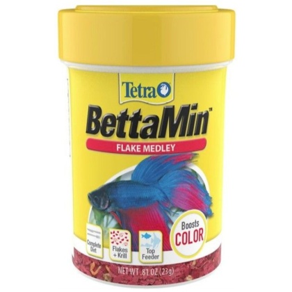 Tetra BettaMin Tropical Medley Fish Food - .81 oz